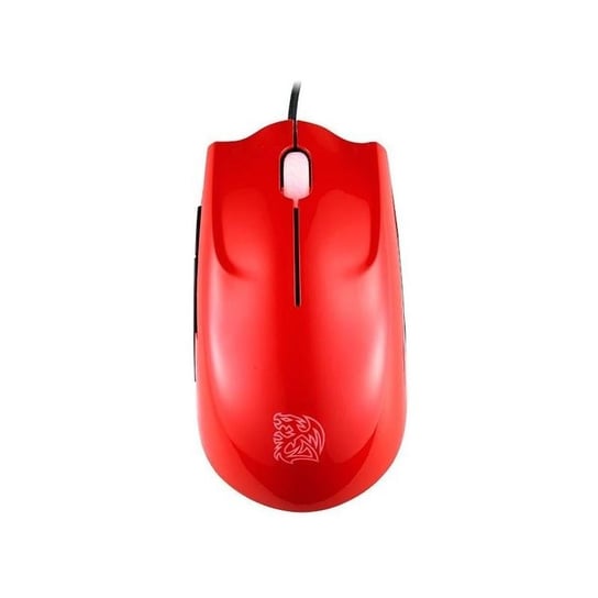 Mysz przewodowa THERMALTAKE Saphira, gamingowa, 3500 dpi, czerwona Thermaltake