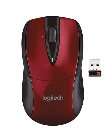 Myszka Bezprzewodowa Logitech M525 Unifying - Czerwona Logitech