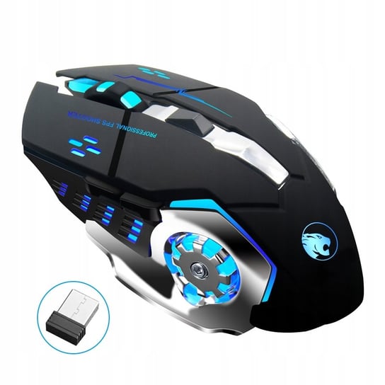Myszka Bezprzewodowa Mysz Gamingowa Dla Graczy Akumulatorowa Podświetlana Rgb Led Zenwire G8 Zenwire