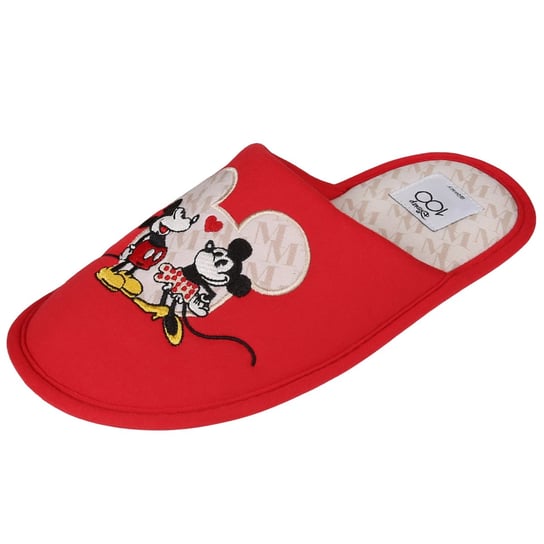 Myszka Mickey i Minnie Disney Czerwone, damskie papcie/kapcie, obuwie domowe 36-37 EU / 3-4 UK Disney