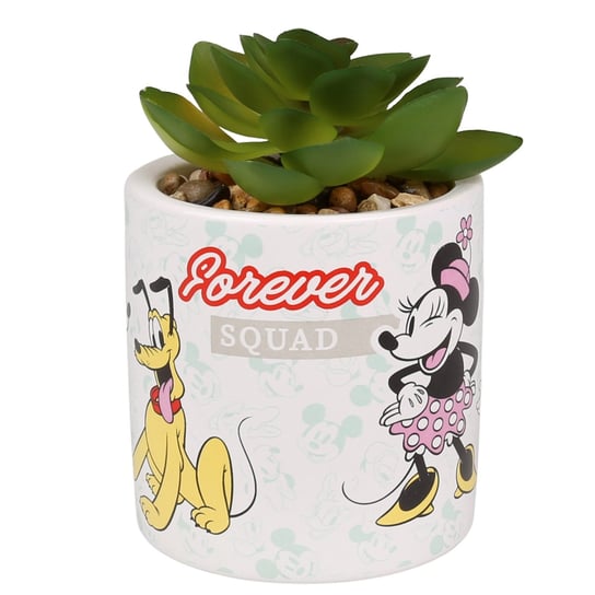 Myszka Mickey I Przyjaciele Sztuczny Kwiat, Sukulent W Doniczce 7,5X11 cm Uniwersalny Disney