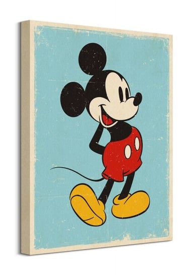 Myszka Mickey Retro - obraz na płótnie Myszka Miki