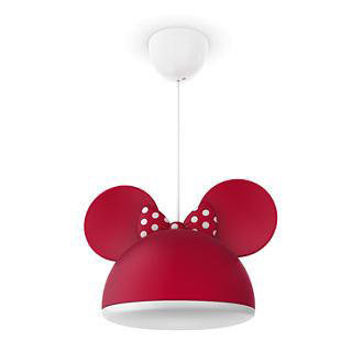 Myszka Miki i Przyjaciele, Lampa wisząca, Minnie, czerwona Philips Lighting