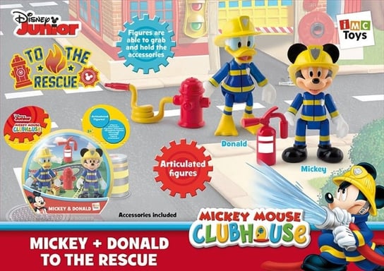 Myszka Miki i Przyjaciele, Miki i Donald Na ratunek, zestaw IMC Toys