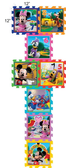 Myszka Miki i Przyjaciele, puzzle piankowe Disney