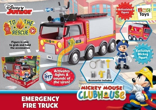Myszka Miki i Przyjaciele, straż pożarna Myszka Miki Na ratunek IMC Toys