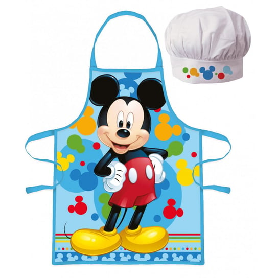 Myszka Miki Mickey Mouse Disney Fartuszek + Czapka Kucharska Zestaw Dziecięcy  G24 Javoli