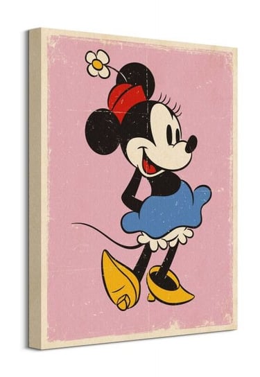Myszka Mini Retro - obraz na płótnie Myszka Miki