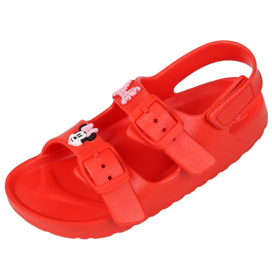 Myszka Minnie Disney Czerwone, lekkie, wygodne sandałki dziecięce 22 EU / 5 UK Disney