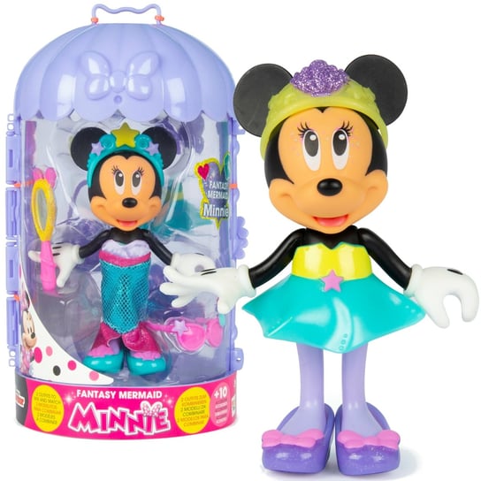 Myszka Minnie, lalka Fantasy Syrenka IMC Toys