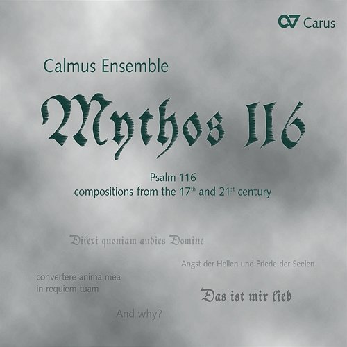 Mythos 116 Calmus Ensemble