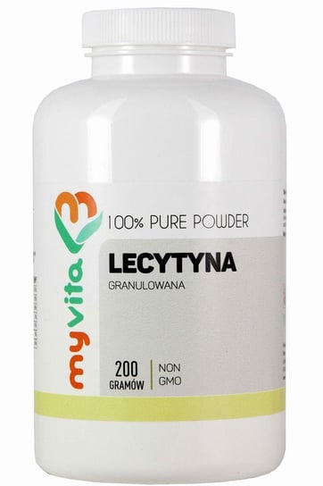 MyVita, lecytyna sojowa granulowana, 200 g MyVita