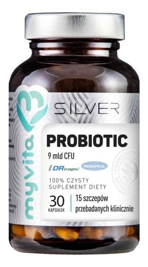 MyVita, Silver, suplement diety Probiotic 9 mld CFU, 30 kapsułek MyVita