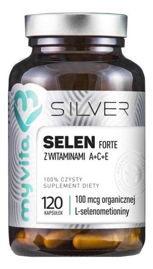 MyVita, Silver, suplement diety Selen Forte, 120 kapsułek MyVita