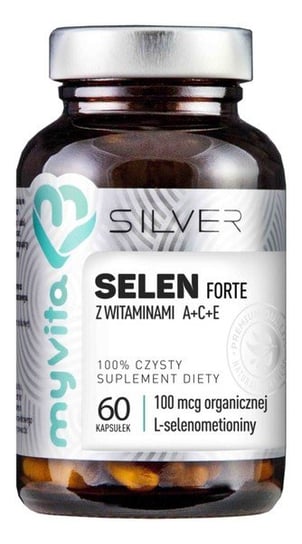 MyVita, Silver, suplement diety Selen Forte, 60 kapsułek MyVita