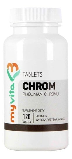 MyVita, suplement diety Chrom, 120 tabletek MyVita