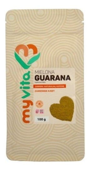 MyVita, suplement diety Guarana, 100 g MyVita