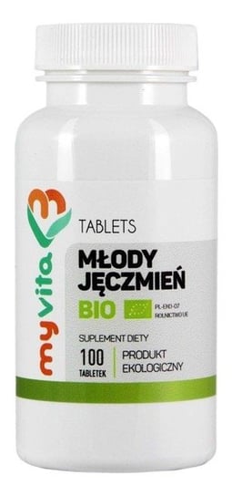 MyVita, suplement diety Młody Jęczmień Bio, 100 tabletek MyVita