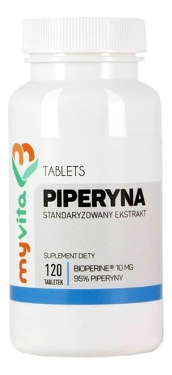 MyVita, suplement diety Piperyna, 120 tabletek MyVita