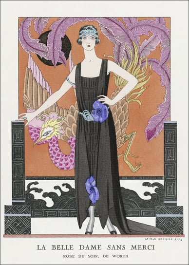 N’ayez pas peur, petite!, George Barbier - plakat 29,7x42 cm Galeria Plakatu