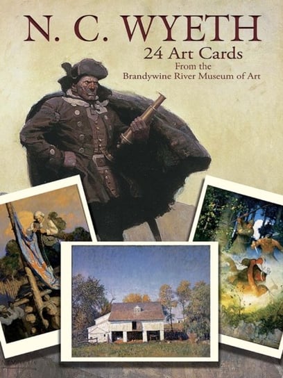 N. C. Wyeth 24 Art Cards.. From The Brandywine River Museum of Art N.C. Wyeth