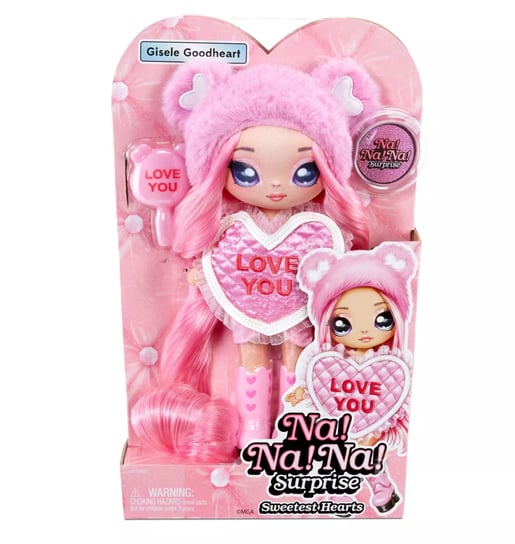Na! Na! Na! Surprise Sweetest Hearts Doll - Pink Heart Bear Na! Na! Na! Surprise