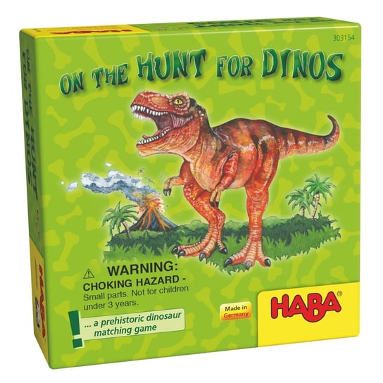 Na Tropie Dinozaurów, gra rodzinna, Haba Haba