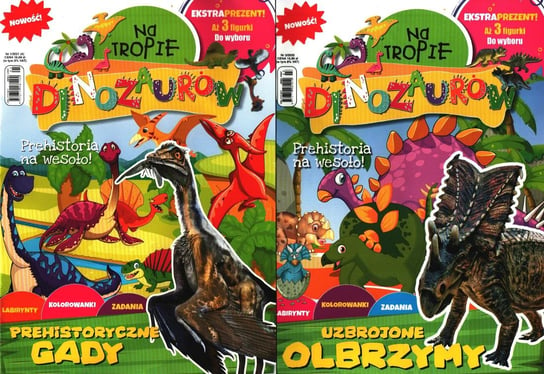 Na Tropie Dinozaurów Zestaw Wydawnictwo Edipresse Sp. z o.o.