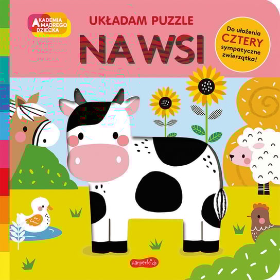 Na wsi. Akademia mądrego dziecka. Układam puzzle Rebecca Weerasekera