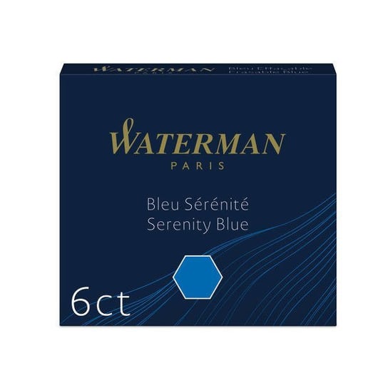 Naboje atramentowe Waterman International Niebieski Floryda - S0110950 WATERMAN