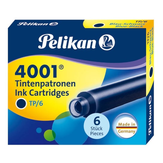 Naboje do pióra atramentowe 4001 krótkie TP/6 PELIKAN Pelikan