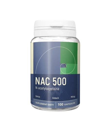 NAC 500 mg  Suplement diety, 100 kaps. Nanga Nanga