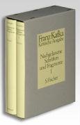 Nachgelassene Schriften und Fragmente I. Kritische Ausgabe Kafka Franz