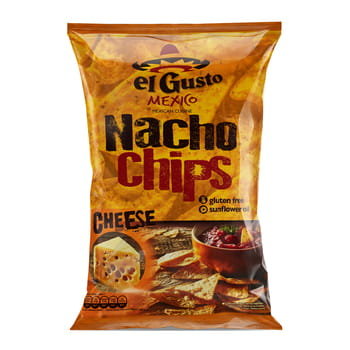 Nachos Cheese 180G El Gusto Mexico M&C