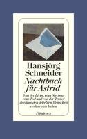 Nachtbuch für Astrid Schneider Hansjorg