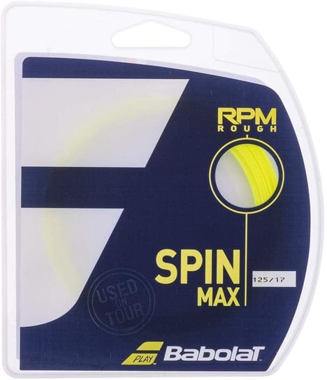 Naciąg Babolat Spin Max Rpm Rough 1.30 Żółty Babolat