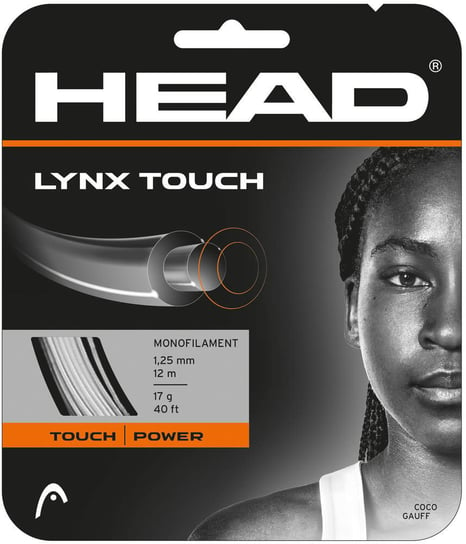 Naciąg Head LYNX TOUCH set 12 m. transparent/black Head