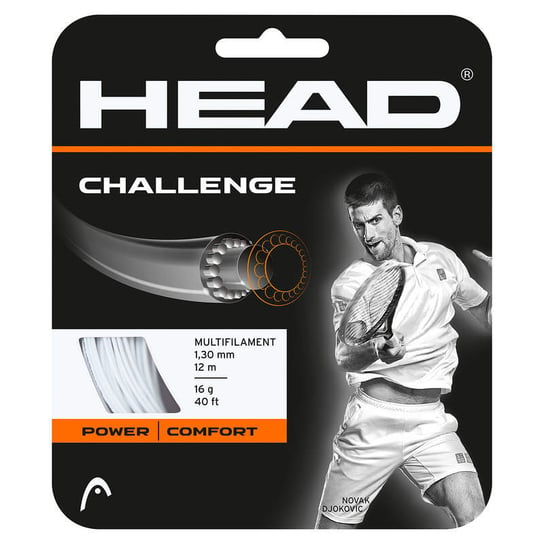 Naciąg Tenisowy Head Challenge 12M 1.30 Biały Head