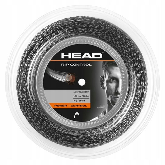 Naciag tenisowy Head RIP Control szpula 200 m. black 1,25 mm Head