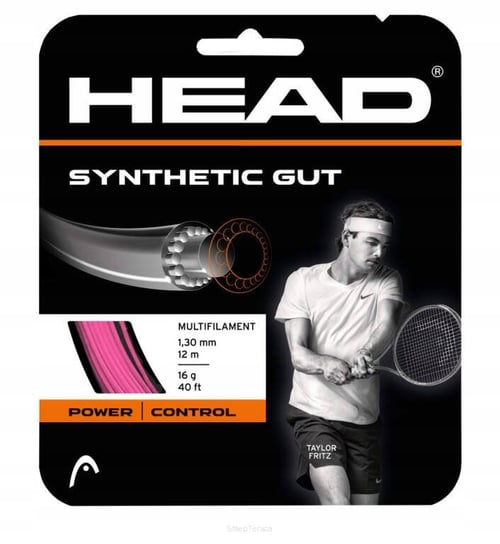 Naciąg Tenisowy Head Synthetic Gut 1.25 Różowy Head