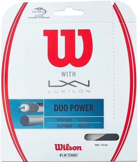 Naciąg tenisowy Wilson Duo Power NXT/Alu Power (12.2 m) Wilson