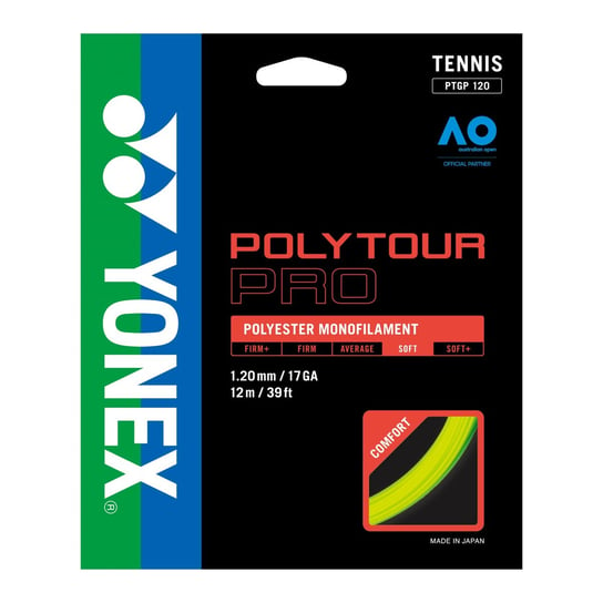 Naciąg Tenisowy Yonex Poly Tour Pro 1.20 - Żółty Yonex