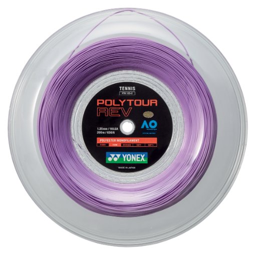 Naciąg Tenisowy Yonex Poly Tour Rev 1.25 Ze Szpuli Purple Yonex