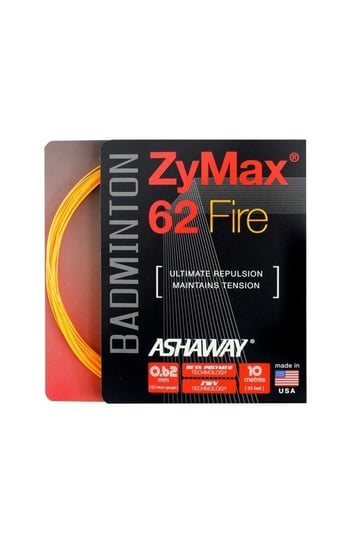 Naciąg ZyMax 62 Fire - set ASHAWAY Biały Ashaway