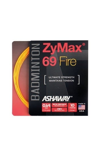 Naciąg ZyMax 69 Fire - set ASHAWAY Biały Ashaway