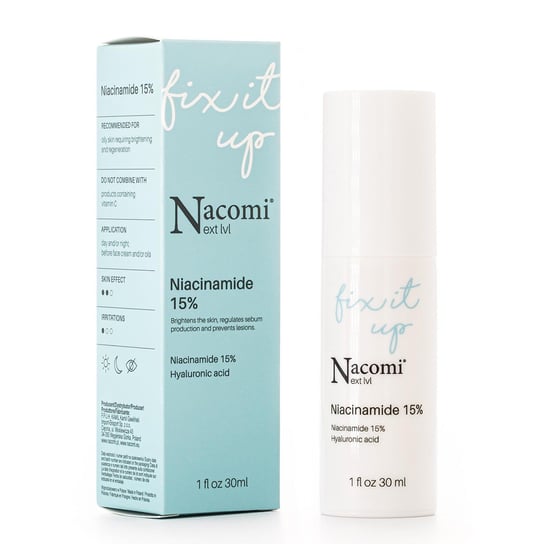 Nacomi, Aktywne serum Niacynamide, 15%, 30 ml Nacomi