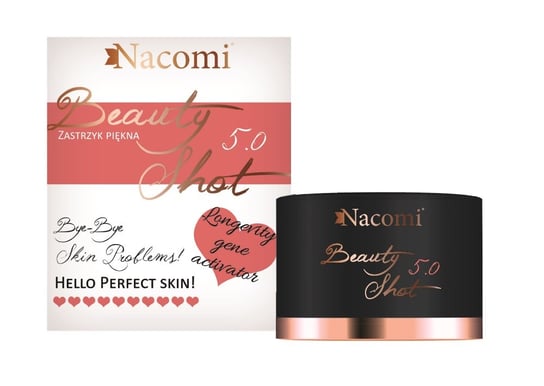 Nacomi, Beauty Shot, serum-krem do twarzy 5.0, 30 ml Nacomi