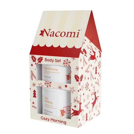 Nacomi, Cozy Morning Body Set, zestaw prezentowy kosmetyków, 2 szt. Nacomi
