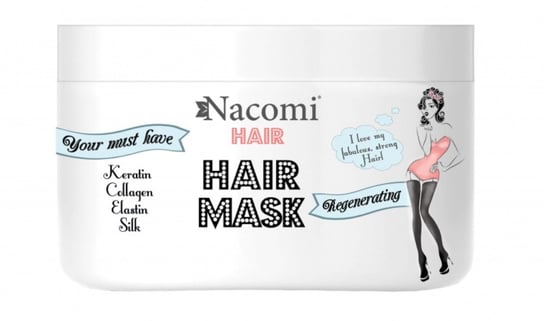 Nacomi, Hair Mask, odżywczo-regenerująca maska do włosów, 200 ml Nacomi