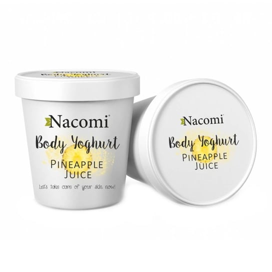 Nacomi, jogurt do ciała Orzeźwiający Ananas, 180 ml Nacomi